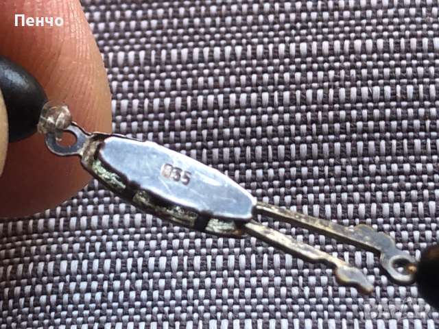 старо колие /гердан/ - биволски рог, снимка 10 - Антикварни и старинни предмети - 52961230