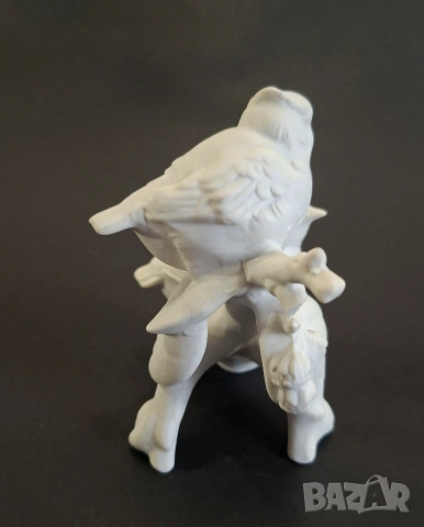 Порцеланова фигурка с две птички, снимка 4 - Статуетки - 53951634