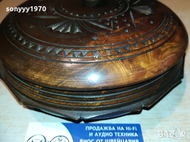 КРЪГЛА КУТИЯ С КАПАК-ВНОС ФРАНЦИЯ, снимка 10 - Антикварни и старинни предмети - 29496026