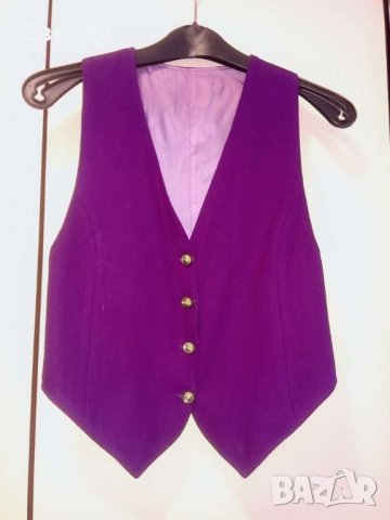 Дамско елече от вълнен плат, снимка 1