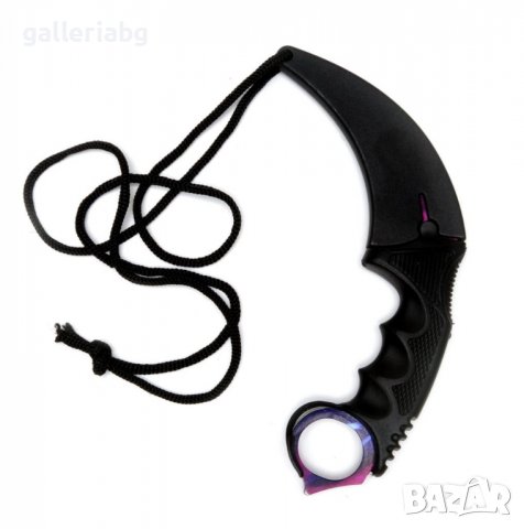 Нож карамбит - Галактика, снимка 3 - Ножове - 39428440