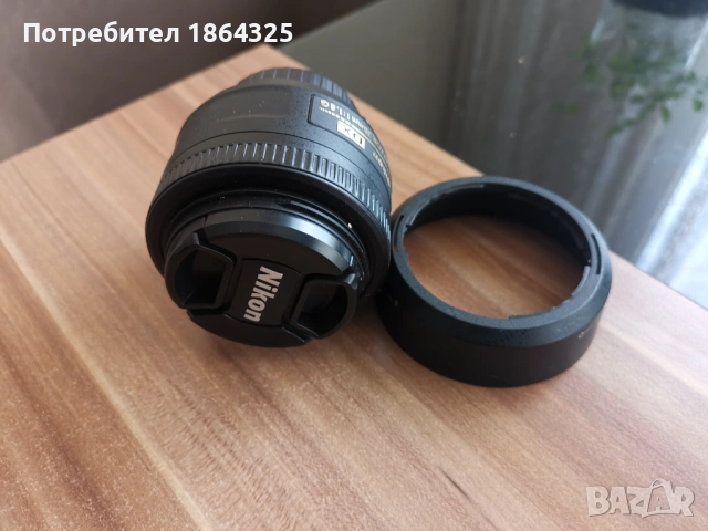 Нов обектив Nikon /Nikkor AF-S 35mm 1;1,8G DX / Никон, снимка 5 - Обективи и филтри - 54338155