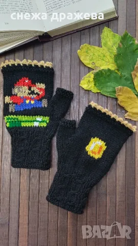 ДАМСКИ ръкавици без пръсти , снимка 4 - Ръкавици - 47953843