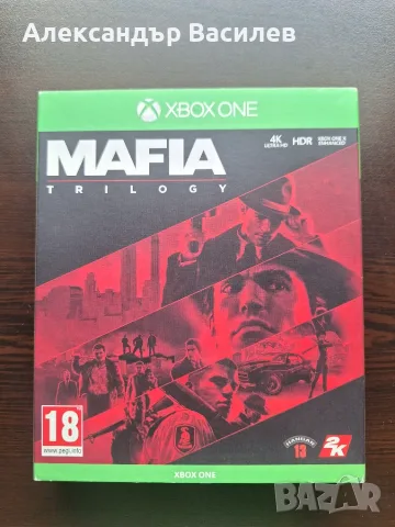 Mafia Trilogy (Xbox One, Xbox X) 3 игри с включени книжки и плакати в отлично състояние