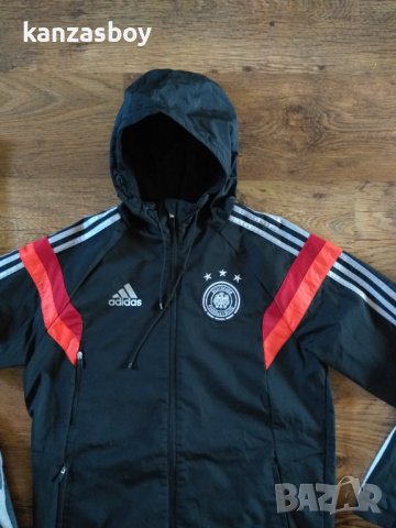adidas Deutschland 2014-15 - страхотно мъжко яке КАТО НОВО, снимка 6 - Спортни дрехи, екипи - 42759428