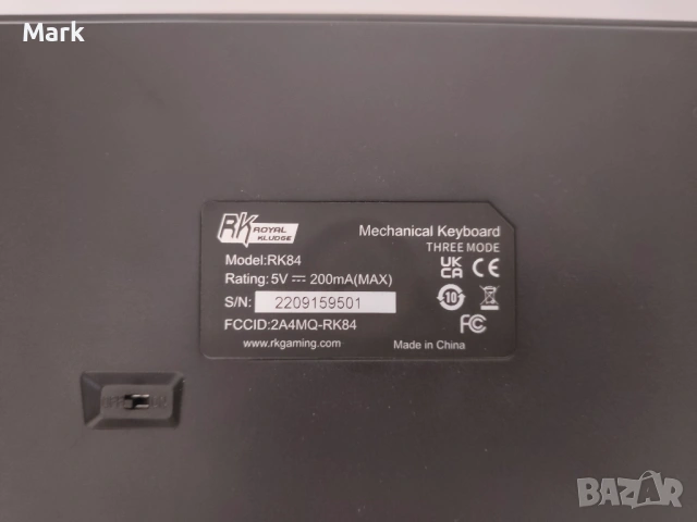 Royal Kludge RK84 , снимка 2 - Клавиатури и мишки - 53127517