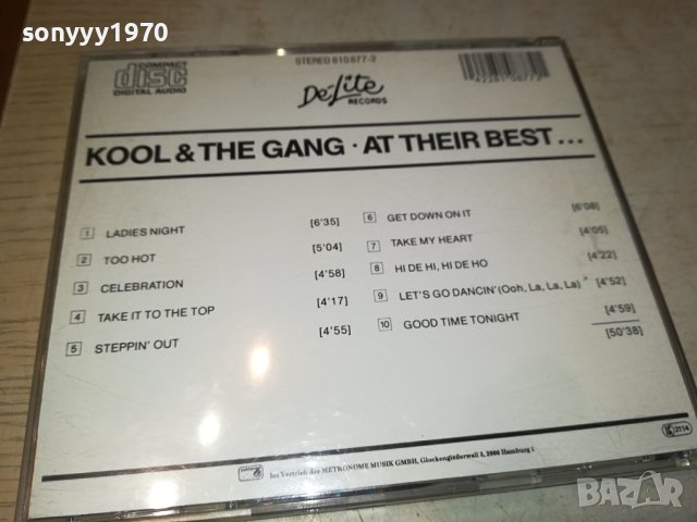 KOOL & THE GANG CD-MADE IN WEST GERMANY 1602240905, снимка 8 - CD дискове - 44318944