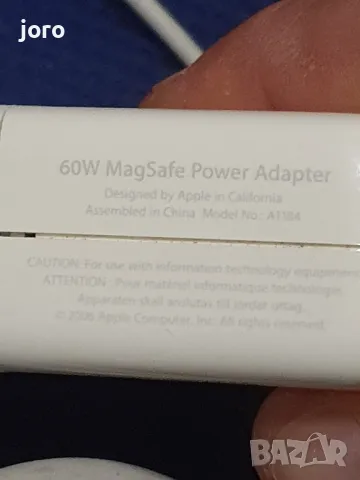 apple magsafe зарядно 16,5v 3,65a 60w, снимка 5 - Лаптоп аксесоари - 49151020