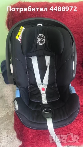 Cybex Aton 5 / Cybex Cloud Q , снимка 6 - Столчета за кола и колело - 51273427
