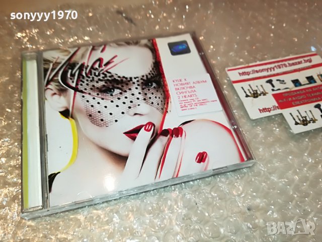 KYLIE X CD-ОРИГИНАЛЕН ДИСК 0609221713, снимка 10 - CD дискове - 37919058