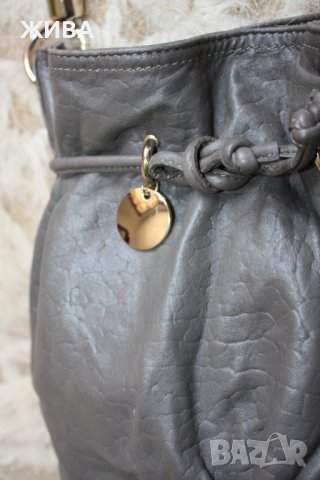 ЕСТЕСТВЕНА КОЖА дамска чанта в два цвята, снимка 6 - Чанти - 38124537