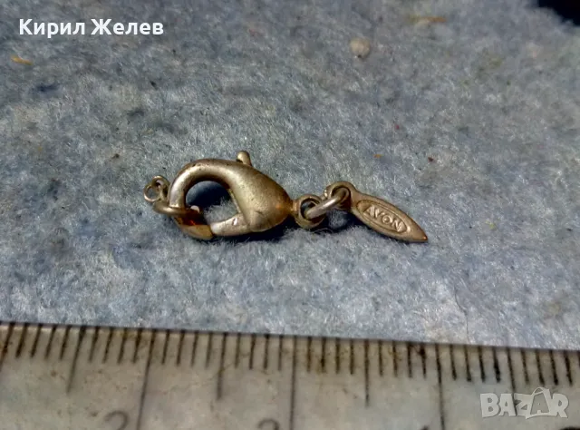 AVON / ЕЙВЪН Посребрена ЗАКОПЧАЛКА За ГРИВНА КОЛИЕ ВЕРИЖКА МАРКОВА КАРАБИНКА За СИНДЖИРЧЕ 49979, снимка 4 - Други - 49147297