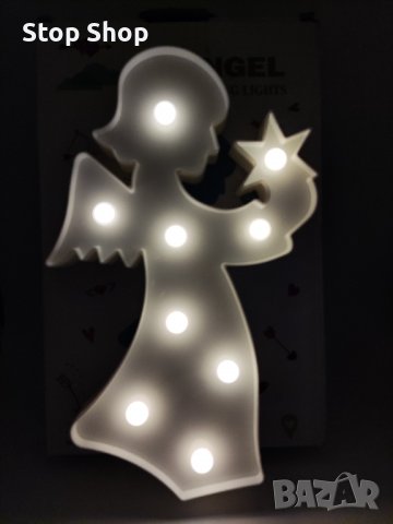 Led светещ ангел , снимка 2 - Декорация за дома - 39120564