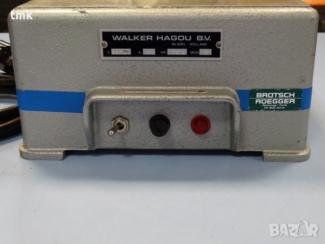 трасажна магнитна маса WALKER HAGOU B.V. mod.51, снимка 2 - Други машини и части - 37525637