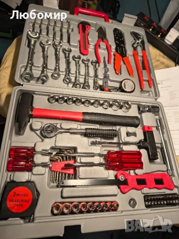 Куфар с инструменти 555 части , снимка 4 - Куфари с инструменти - 50754112