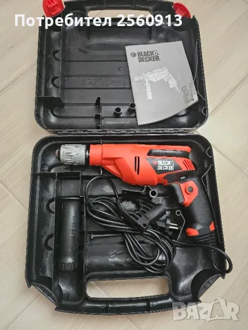 Ударна бормашина BLACK & DECKER KR653
