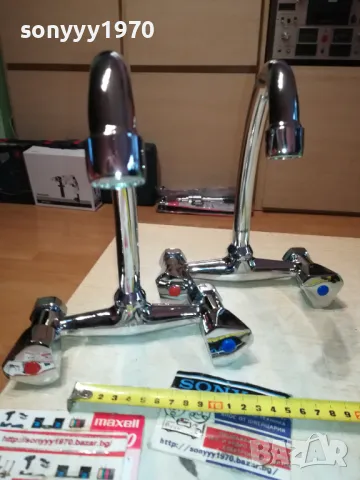 СМЕСИТЕЛ ЗА СТЕНА-ЧЕШМА С ДВЕ ВРЪТКИ 2111241021, снимка 6 - Смесители - 48048157