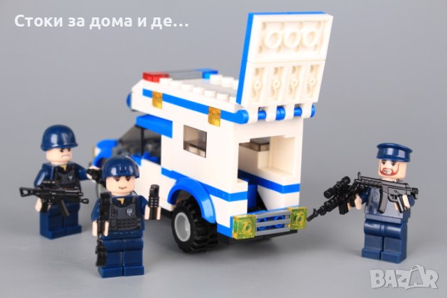 ✨Конструктор полицейски участък (395 елемента) , снимка 2 - Конструктори - 44402210