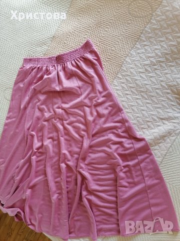 Продава дамска дълга пола на ластик, снимка 2 - Поли - 30705231