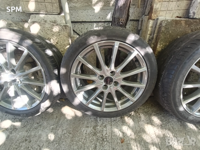 Лети джанти "Borbet" 17" 4x100, снимка 3 - Гуми и джанти - 51803541