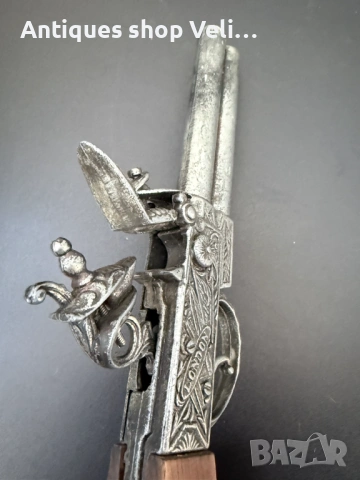 Декоративен кремъчен пистолет №8095 , снимка 3 - Други ценни предмети - 54124726