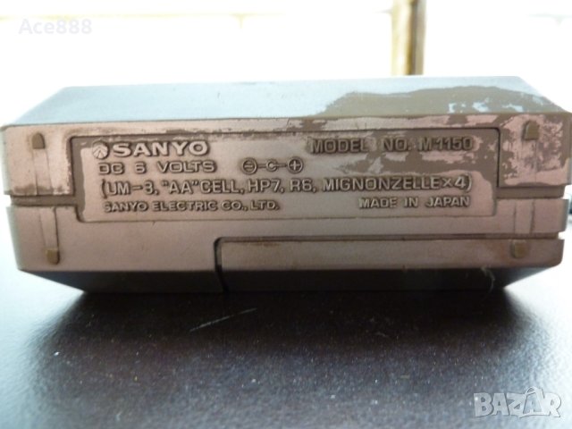Продавам Walkman Sanyo M1150, снимка 3 - Радиокасетофони, транзистори - 42337299