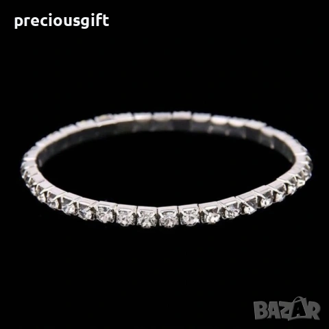 Комплект бижута от 4 части - колие, гривна, обеци и пръстен, снимка 3 - Бижутерийни комплекти - 53071039