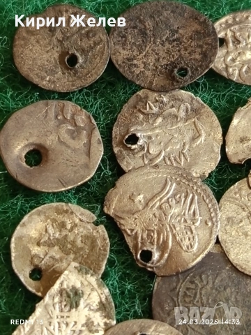 Лот сребърни монети 13 броя продупчени за носия, забрадка Колекция 54364, снимка 8 - Нумизматика и бонистика - 53960472