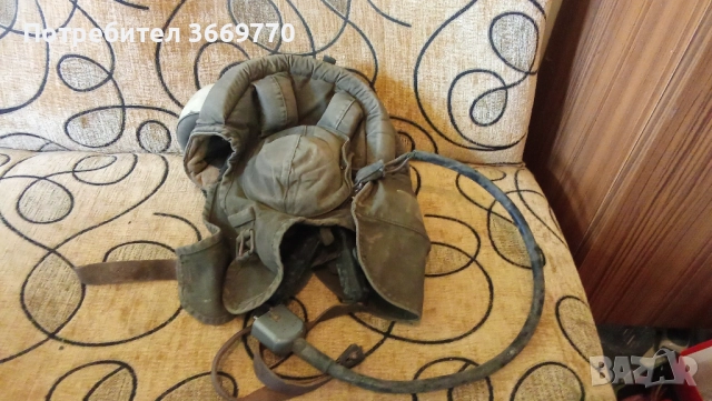 Шлемофон от танк Т 72 на БНА, снимка 2 - Антикварни и старинни предмети - 51846420