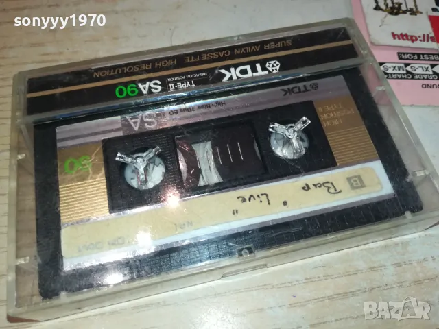 ®TDK SA90 HIGH POSITION-BAP LIVE 2011241013, снимка 3 - Аудио касети - 48035107