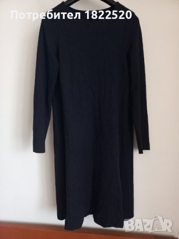 Тъмно синя рокля Cos, снимка 2 - Рокли - 38964579