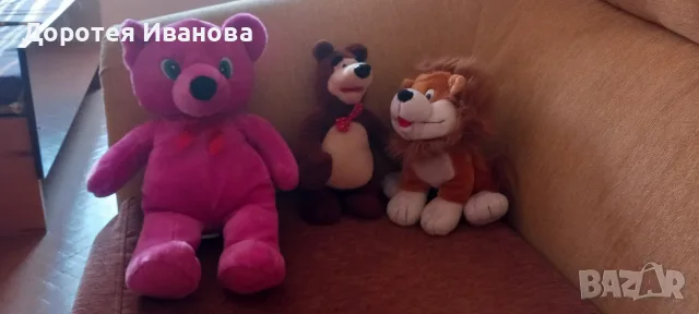 Плюшени играчки три за 15 евро