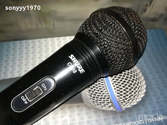 shure profi mic-комплект, снимка 2 - Микрофони - 29085910
