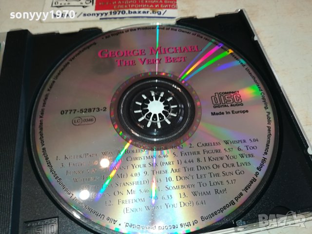 GEORGE MICHAEL CD 2302241137, снимка 2 - CD дискове - 44430966