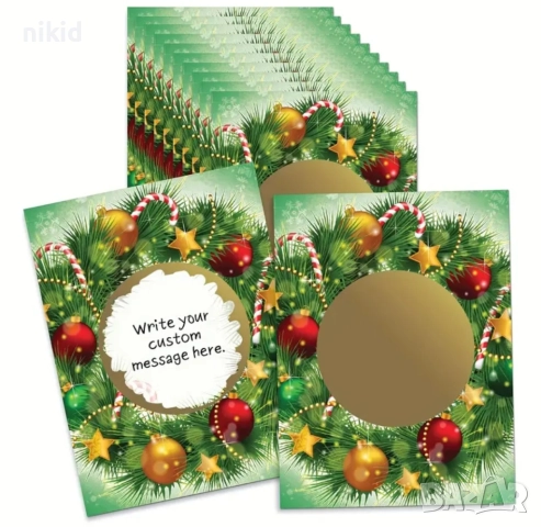 10 бр късмети карти изтриващи изтриваеми късметчета подаръци томбола награди, снимка 2 - Други - 52777649