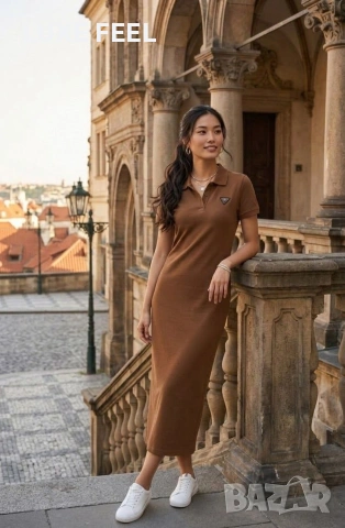 GUESS ✨Дамска Памучна Рокля , снимка 3 - Рокли - 53903535