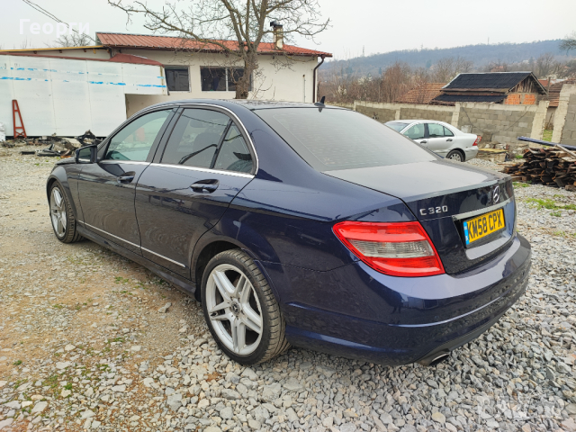Мерцедес C320 CDI 224 коня c Ц класа W204 НА ЧАСТИ седан авангард, снимка 4 - Автомобили и джипове - 44535090