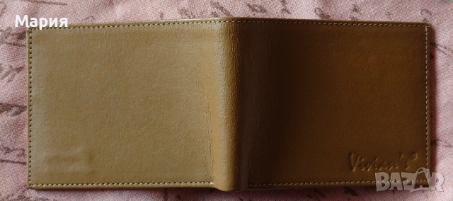 Малък портфейл от естествена кожа, снимка 5 - Портфейли, портмонета - 53900689
