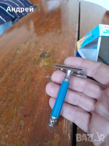 Стара самобръсначка Flying Eagle, снимка 4 - Други ценни предмети - 52282821