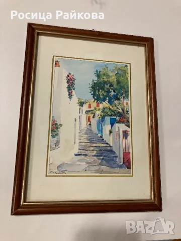 Картина с дървена рамка