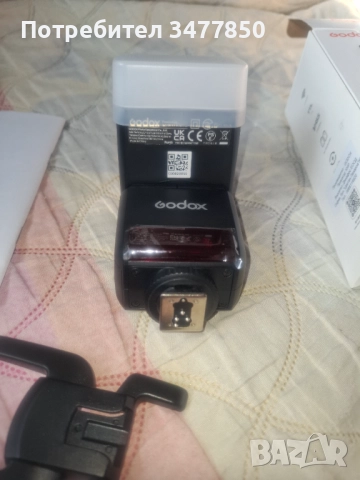 Светкавица Godox TT350F  за Fuji , снимка 5 - Светкавици, студийно осветление - 52501140