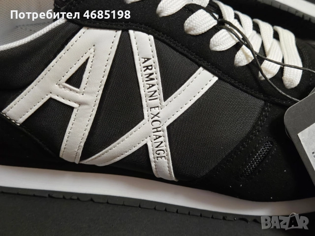 Чисто нови оригинални маратонки Armani Exchange, снимка 2 - Маратонки - 52819059