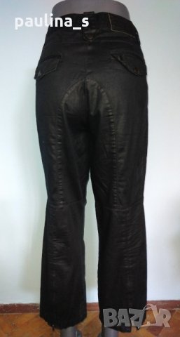 Дизйнерски панталон с кожен ефект "Kello"® / голям размер , снимка 8 - Панталони - 15475101