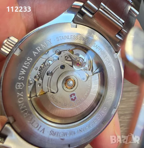 БАРТЕР Victorinox Alliance MECHANICAL ETA Caliber 2824-2, снимка 5 - Мъжки - 43938469