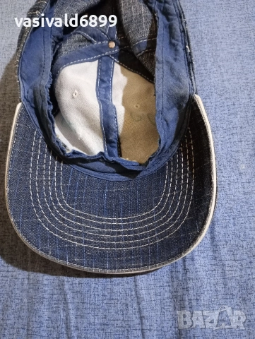 Дънкова шапка с козирка , снимка 4 - Шапки - 52673767