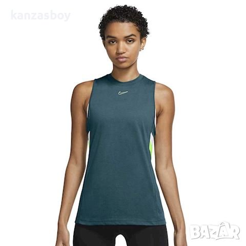 Nike T-Shirts Dri Fit Stripe Sleeveless - страхотен дамски потник