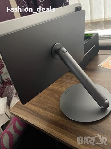 Нова Въртяща се магнитна стойка за iPad алуминиев държач таблет Apple, снимка 7 - Друга електроника - 40708892