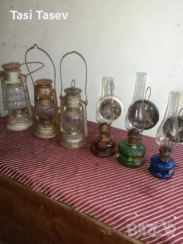 Стари газови фенери и лампи, снимка 6 - Други стоки за дома - 52865544