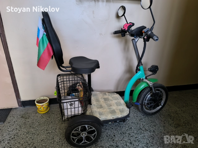 Електрическа триколка , снимка 4 - Инвалидни скутери - 52794104
