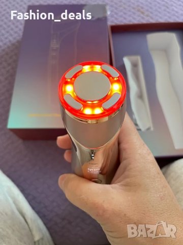 Нов MiSMON 5 в 1 Уред за Лице Ултразвук, Радиочестота, LED Терапия, снимка 8 - Други - 42717100